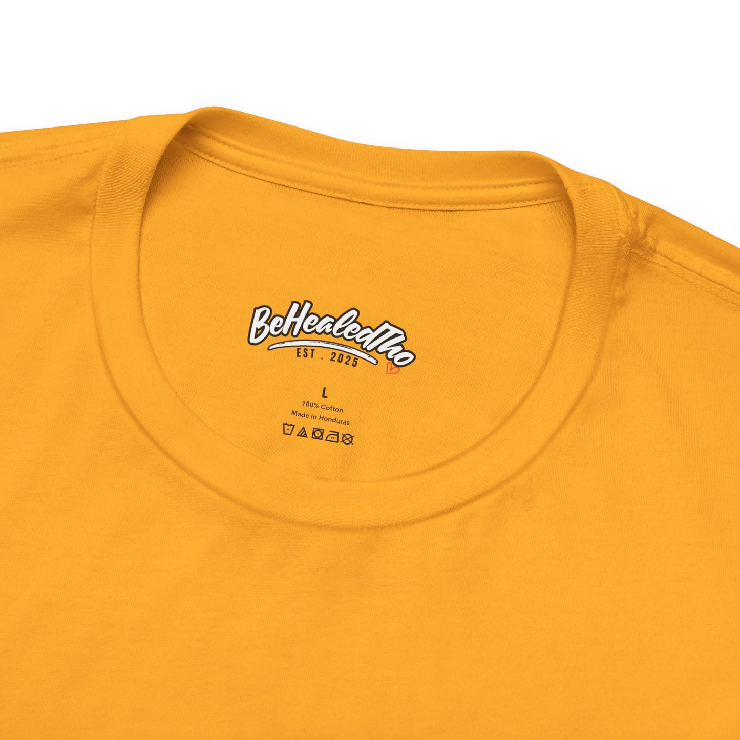 Healed - Signature Tee - Yellow/White