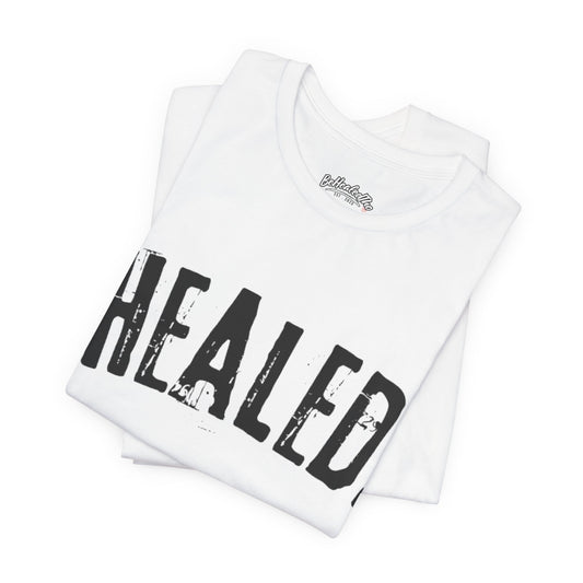 Healed - Signature Tee - White/Black