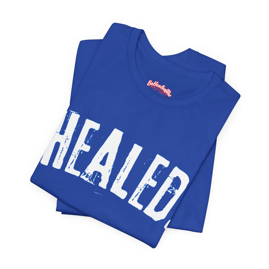 Healed - Signature Tee - Blue/White