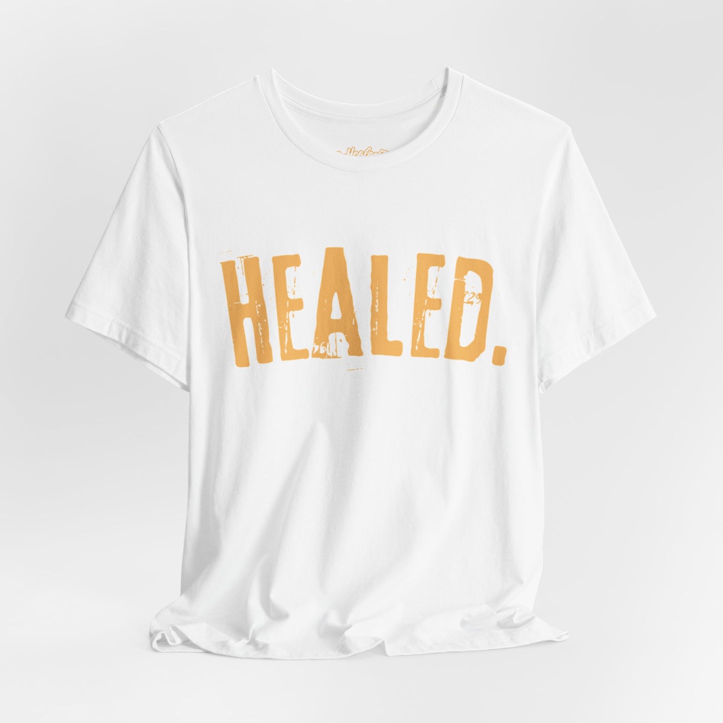 Healed - Signature Tee - White/Yellow