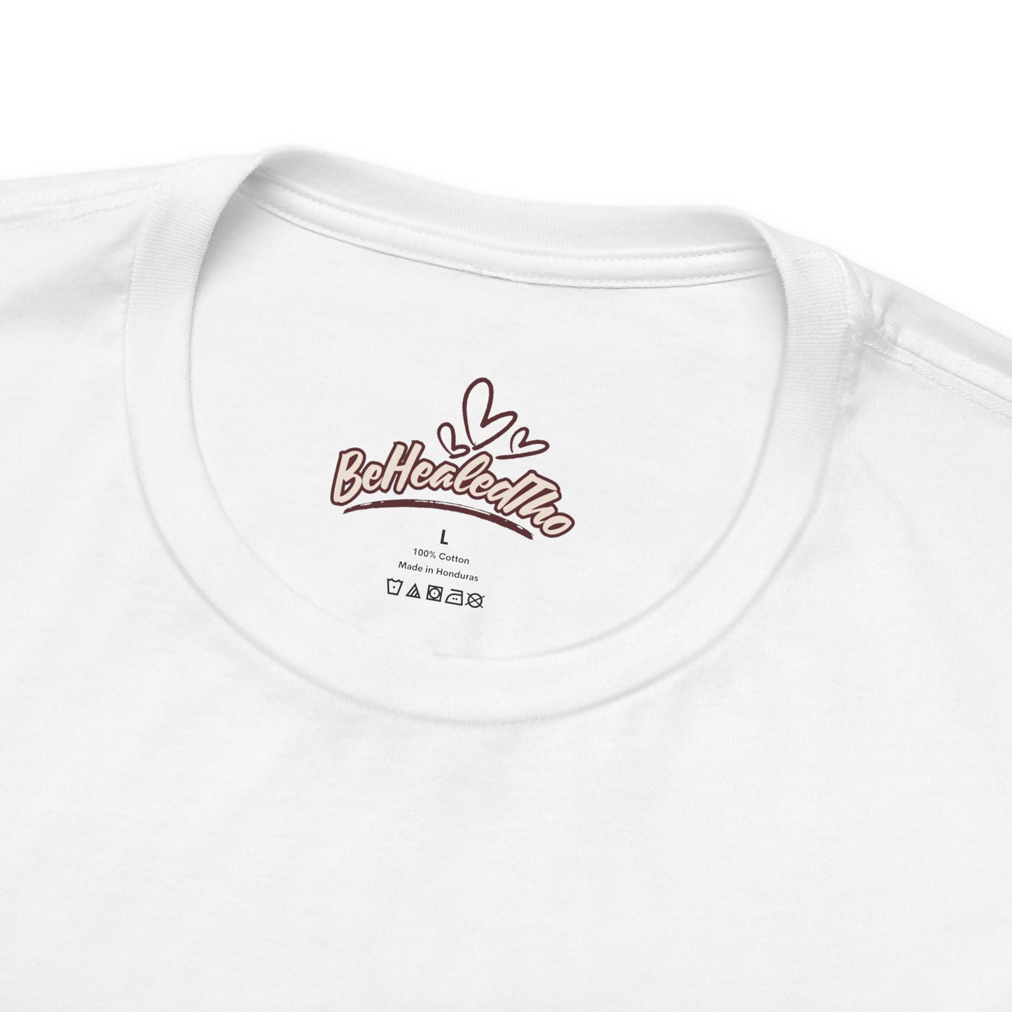 Healed - Signature Tee - White/Burgundy