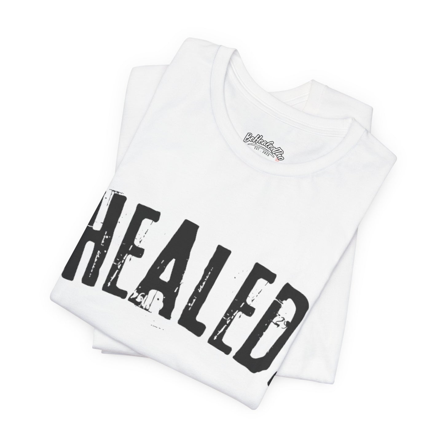 Healed - Signature Tee - White/Black
