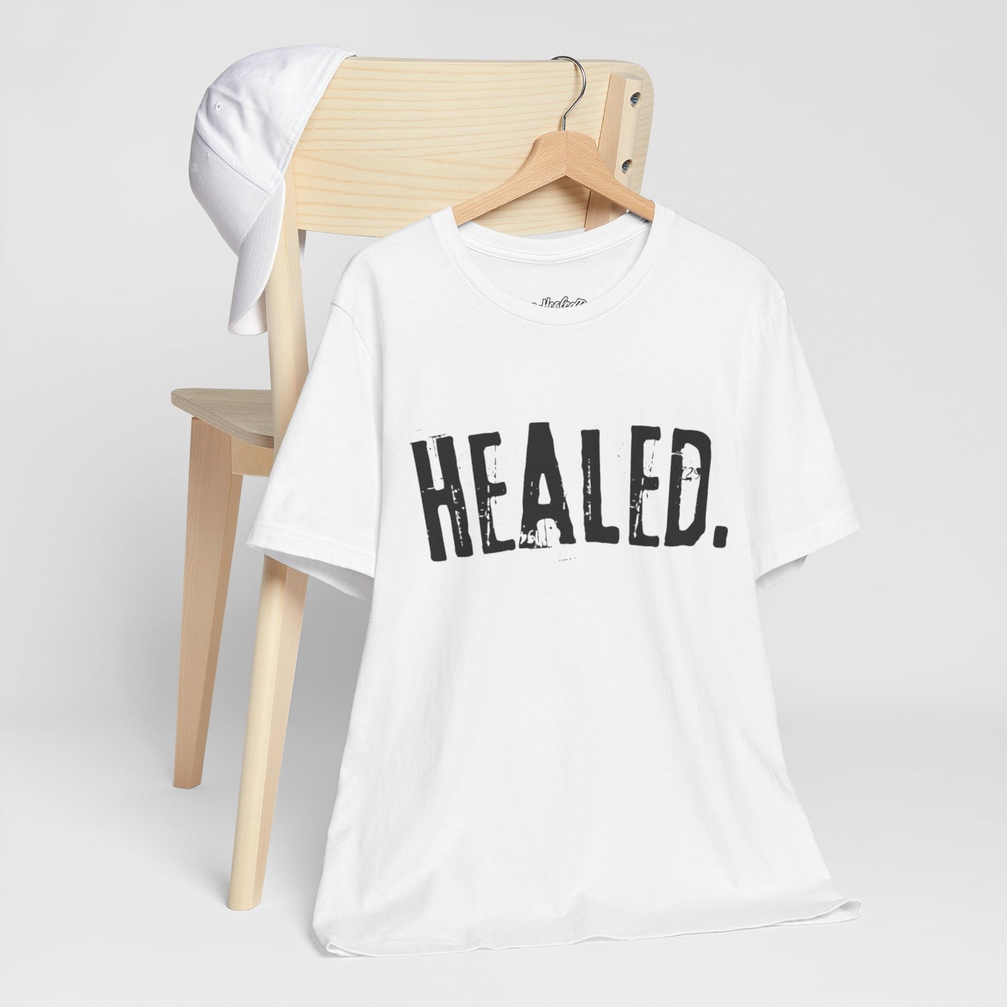 Healed - Signature Tee - White/Black