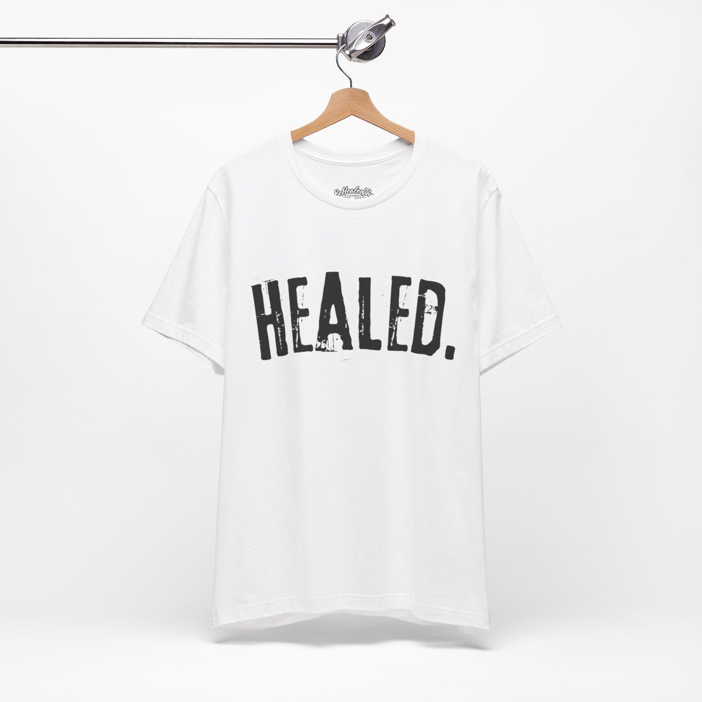 Healed - Signature Tee - White/Black