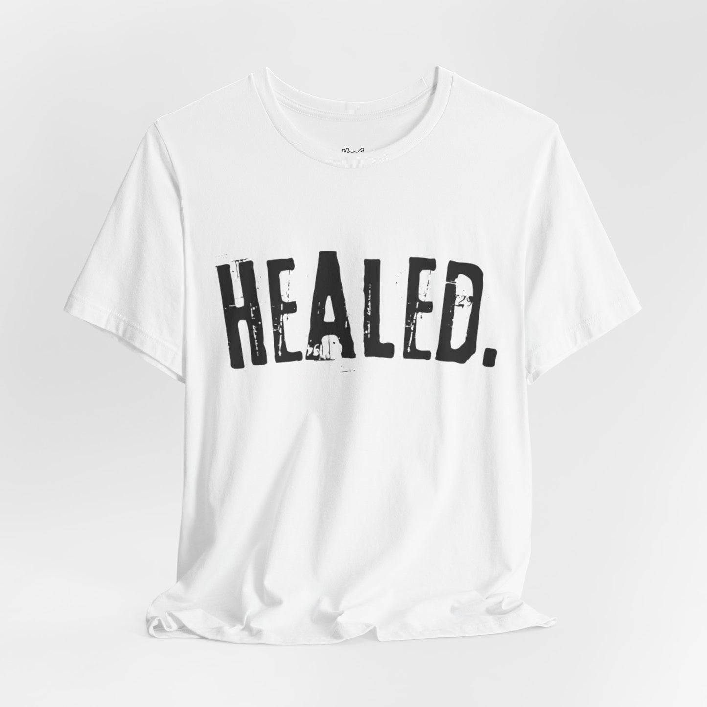 Healed - Signature Tee - White/Black