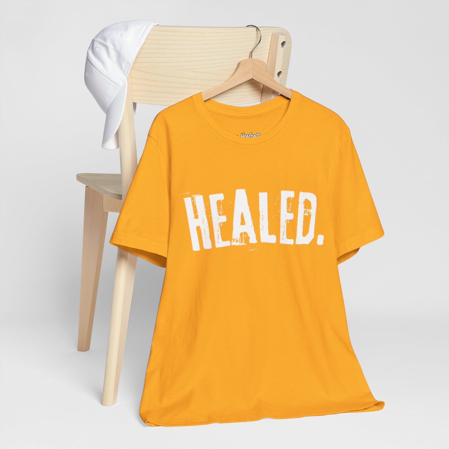 Healed - Signature Tee - Yellow/White