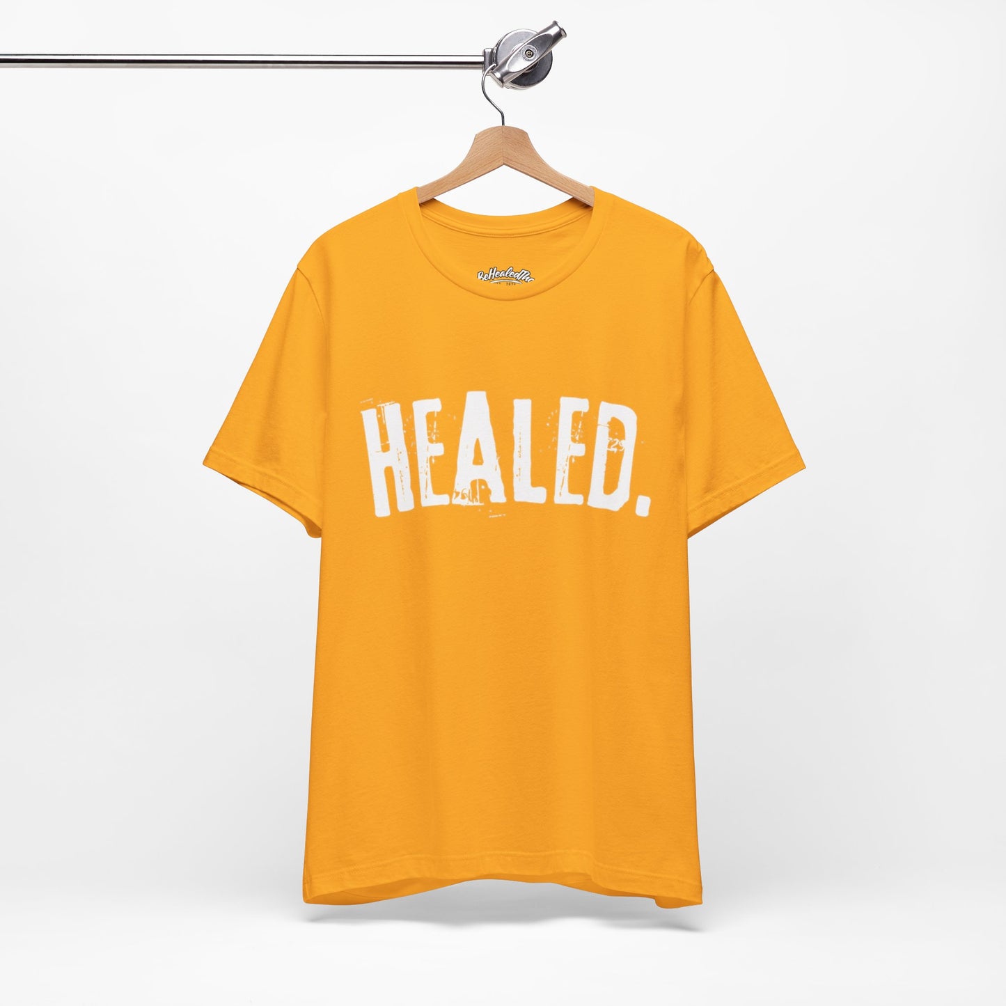 Healed - Signature Tee - Yellow/White