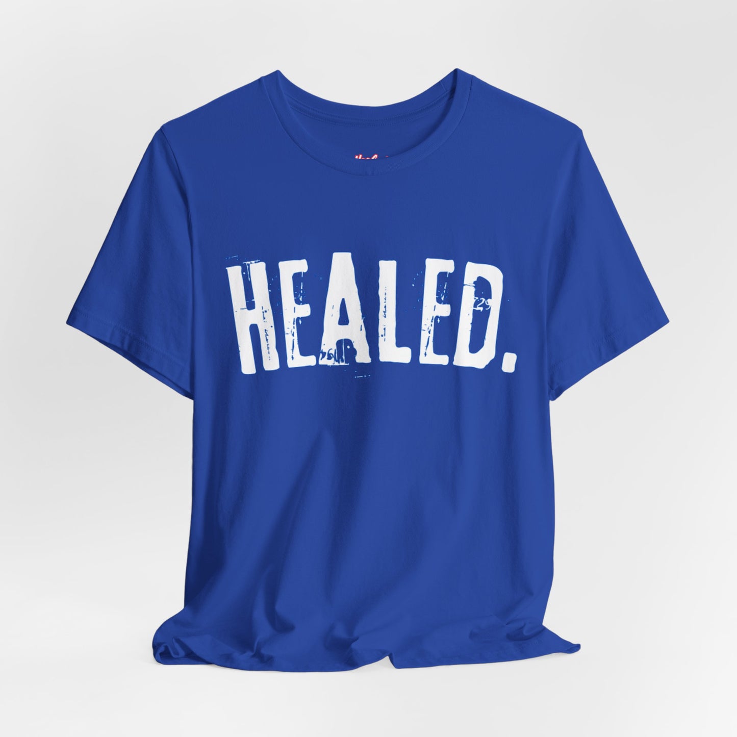 Healed - Signature Tee - Blue/White