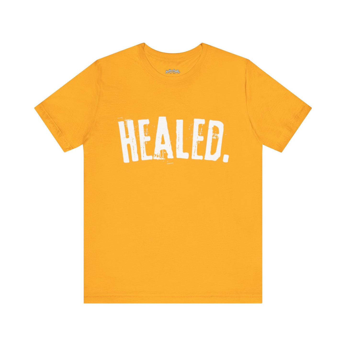 Healed - Signature Tee - Yellow/White