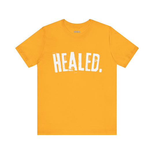 Healed - Signature Tee - Yellow/White