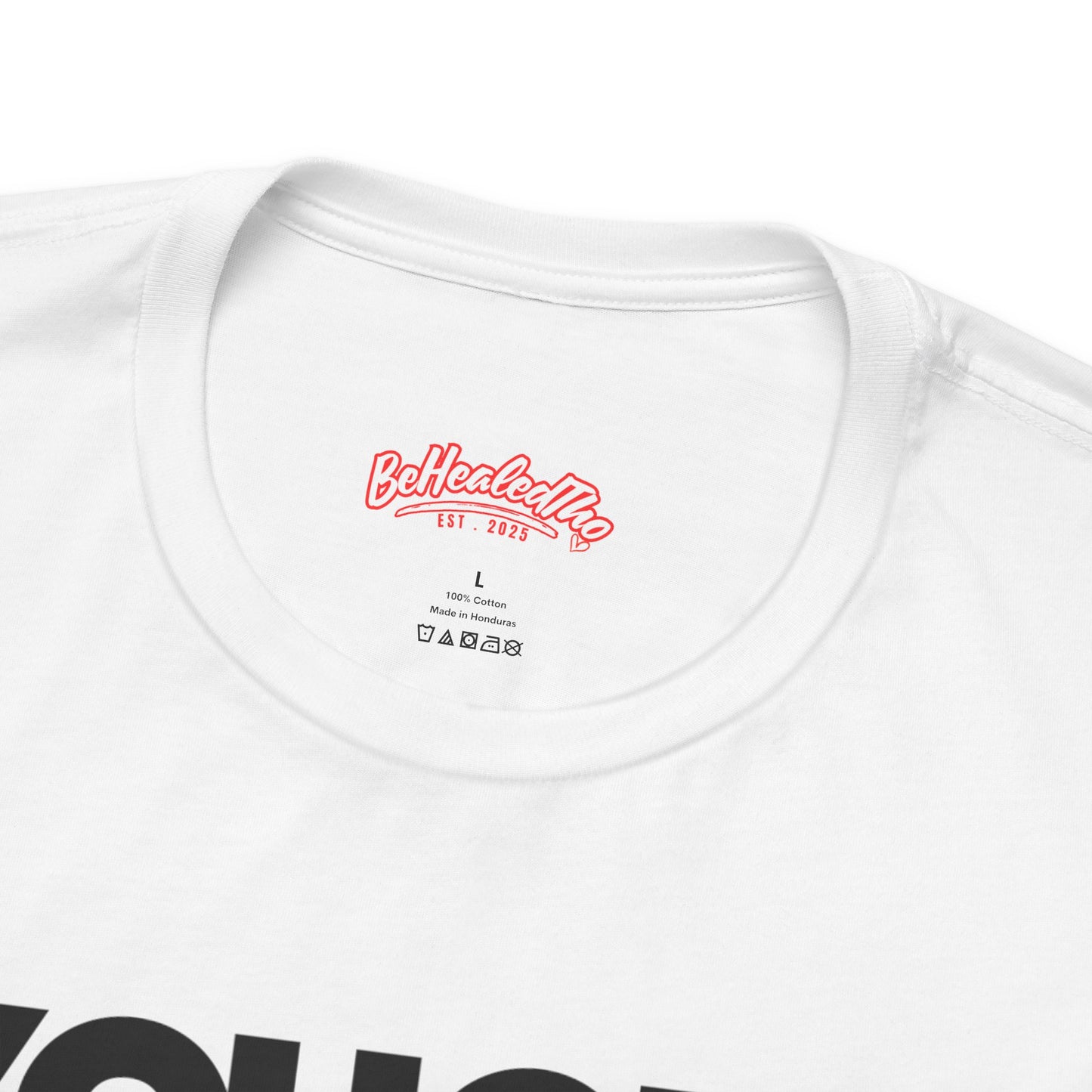 You Only Gotta Get It Right Once Tee - White/Red