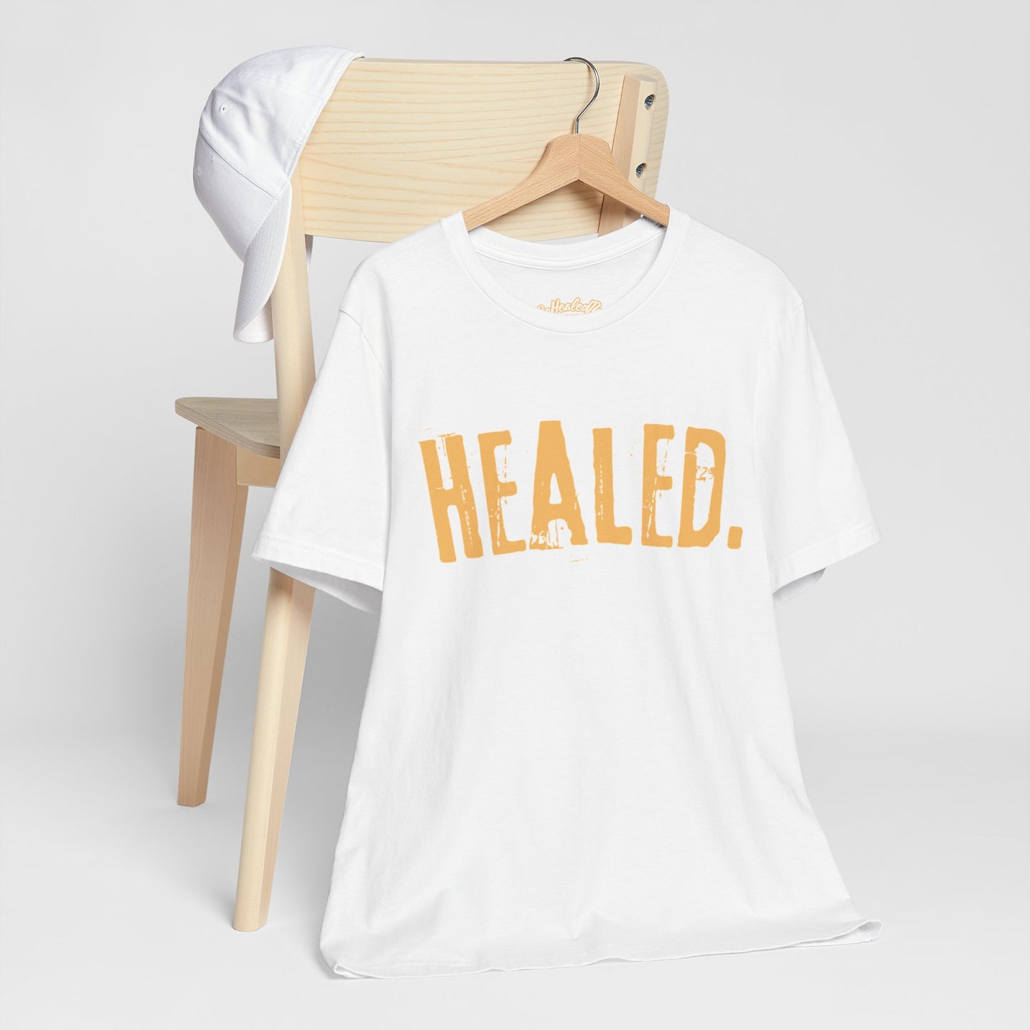 Healed - Signature Tee - White/Yellow