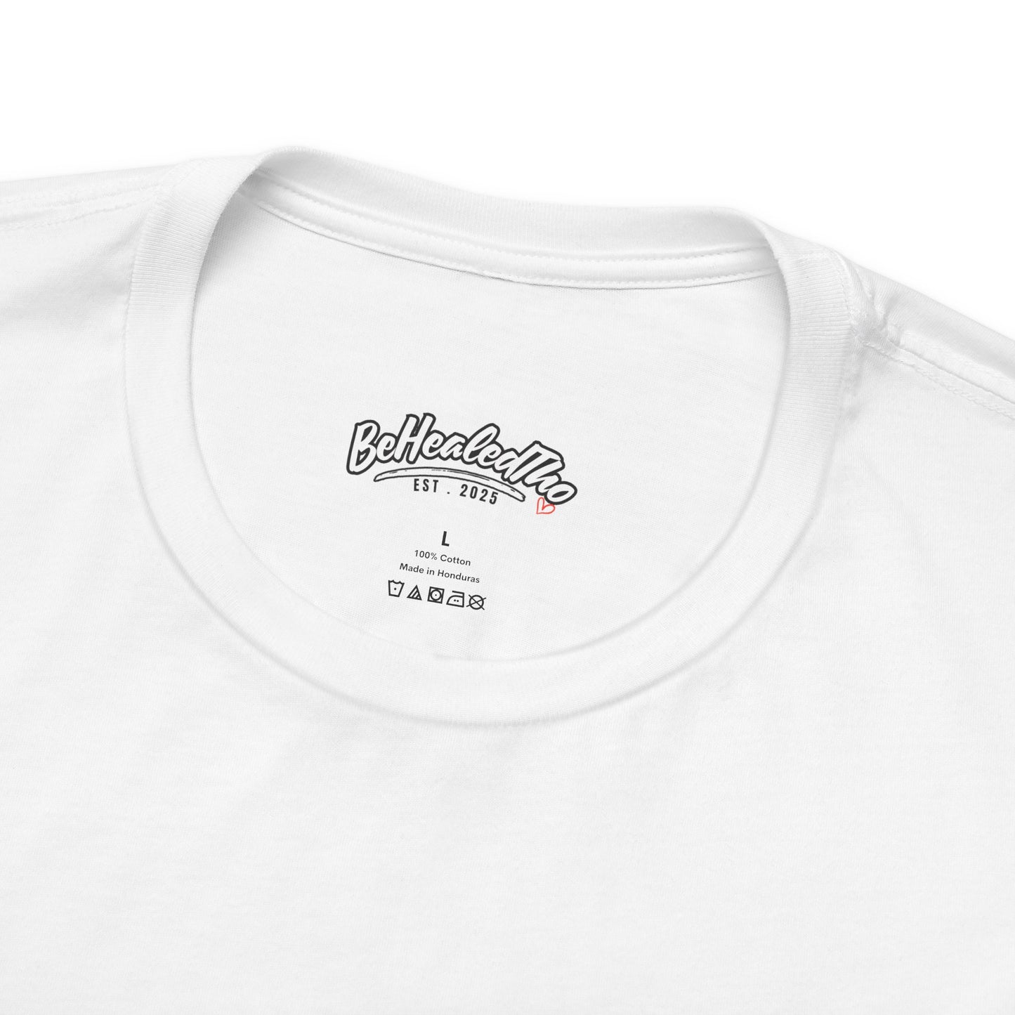 Healed - Signature Tee - White/Black